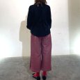 画像8: 刺繍入り　チュールレース　クルーカーデ (8)