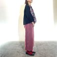 画像9: 刺繍入り　チュールレース　クルーカーデ (9)