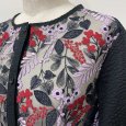 画像11: 刺繍入り　チュールレース　クルーカーデ (11)