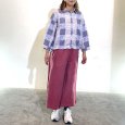 画像9: パッチワーク　ドローストリング　シャツ (9)