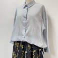 画像9: シフォン　ドローストリング　シャツ (9)