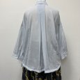 画像7: シフォン　ドローストリング　シャツ (7)