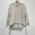 画像11: シフォン　ドローストリング　シャツ (11)
