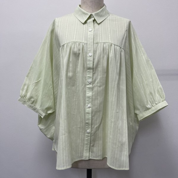 画像11: シアーストライプドビー　オーバルシャツ (11)