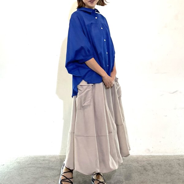 画像3: シアーストライプドビー　オーバルシャツ (3)