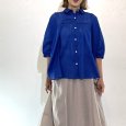 画像1: シアーストライプドビー　オーバルシャツ (1)