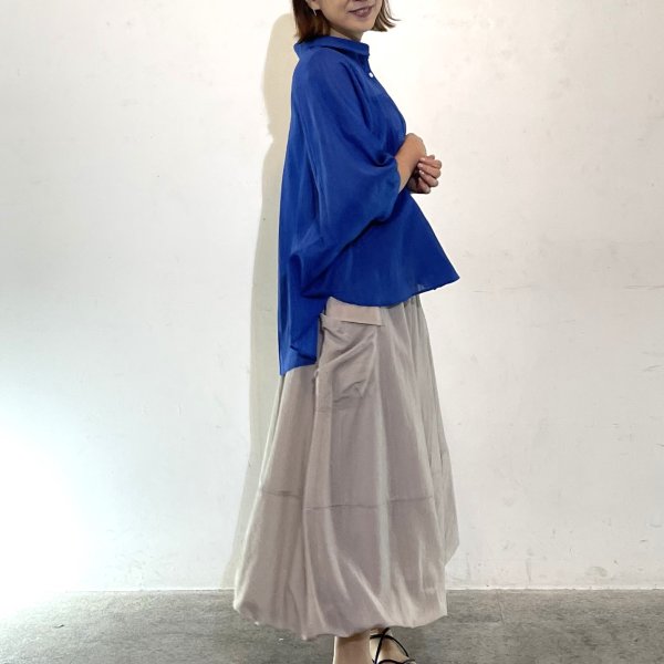 画像8: シアーストライプドビー　オーバルシャツ (8)