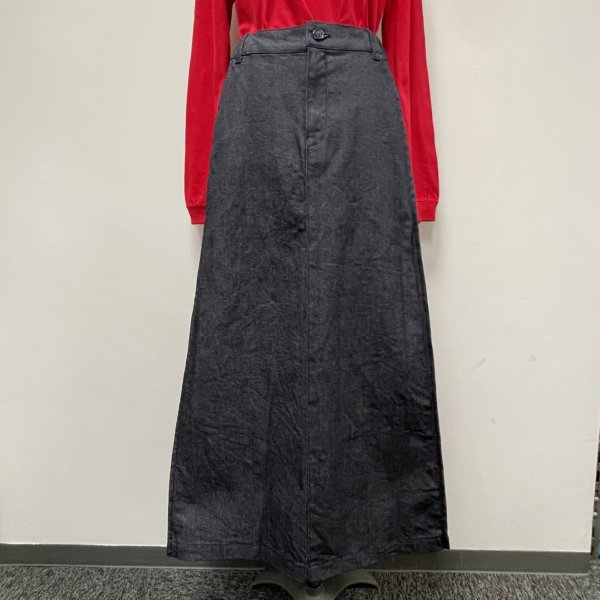 画像6: ストレッチデニム　箱スカート (6)