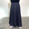 画像1: ストレッチデニム　箱スカート (1)