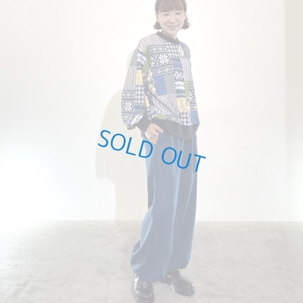 画像3: パッチワーク柄　トレーナー (3)