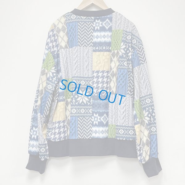 画像5: パッチワーク柄　トレーナー (5)