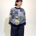 画像9: パッチワーク柄　トレーナー (9)
