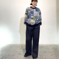 画像10: パッチワーク柄　トレーナー (10)