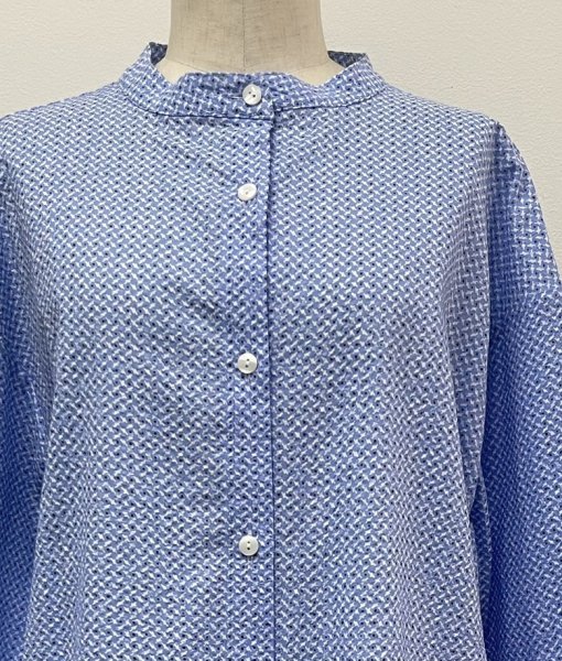 画像3: ミラクルウェーブ バンドカラーシャツ (3)