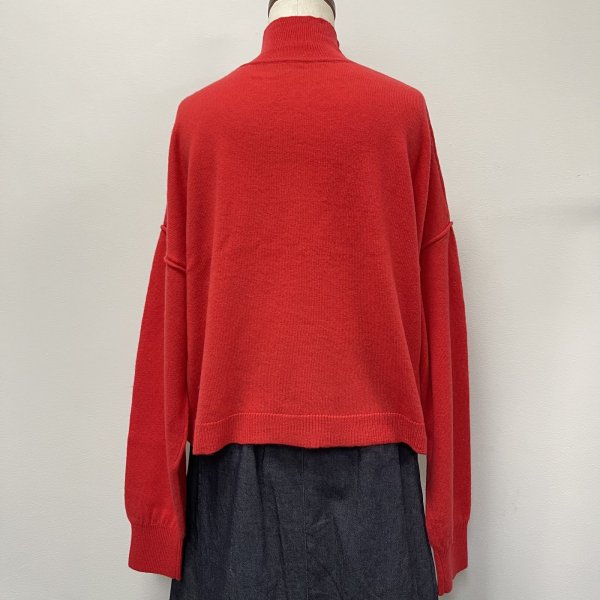 画像8: 中空糸　12G　ハイネックニット (8)