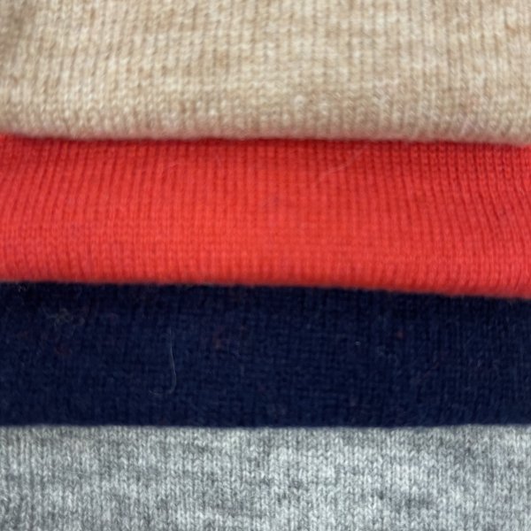 画像9: 中空糸　12G　ハイネックニット (9)