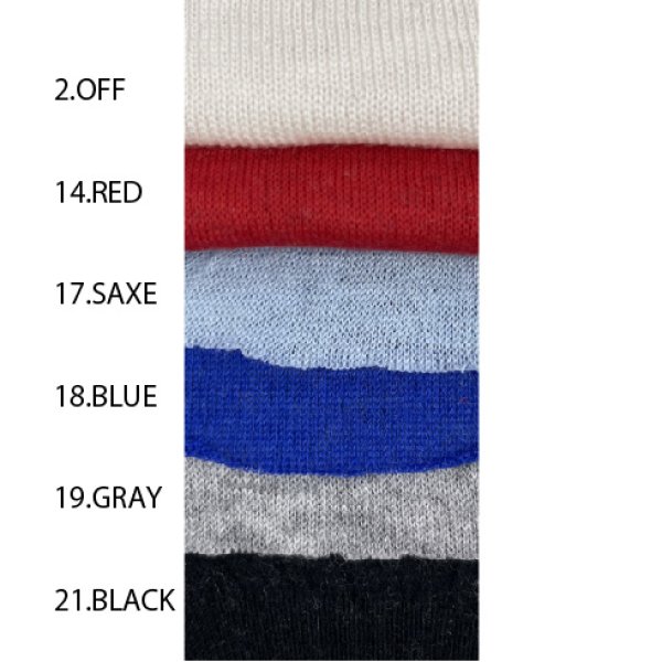 画像8: 中空糸　16G 　ウォシャブル　ニット　タートル (8)