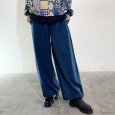 画像1: 裾ドローストリング　ウエストリブパンツ (1)