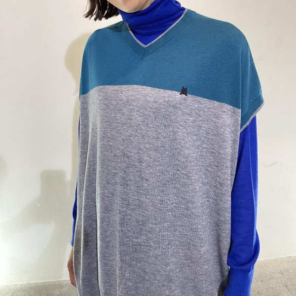 画像15: 猫刺繍　2WAY ベスト (15)