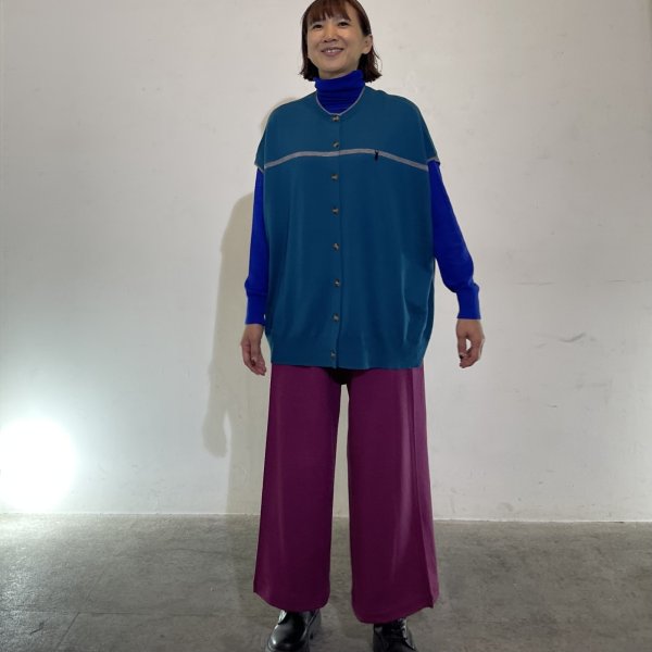 画像10: 猫刺繍　2WAY ベスト (10)