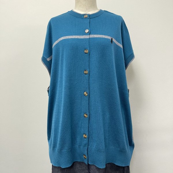 画像13: 猫刺繍　2WAY ベスト (13)