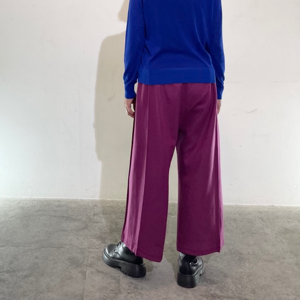 画像2: ウール　ウエストリブ箱パンツ (2)