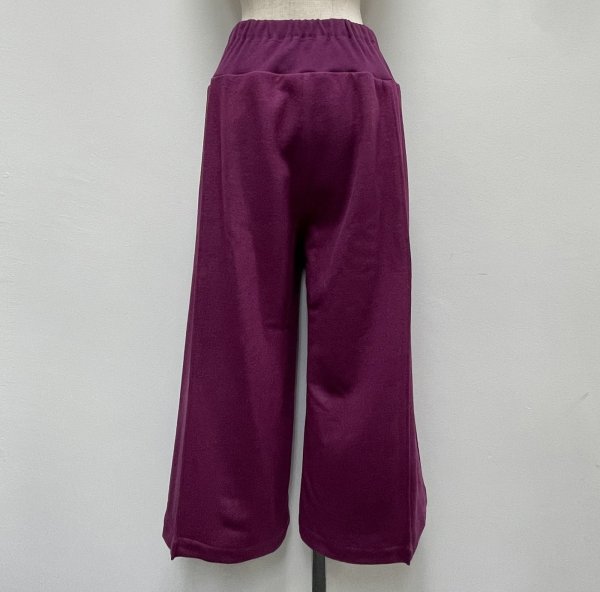 画像7: ウール　ウエストリブ箱パンツ (7)