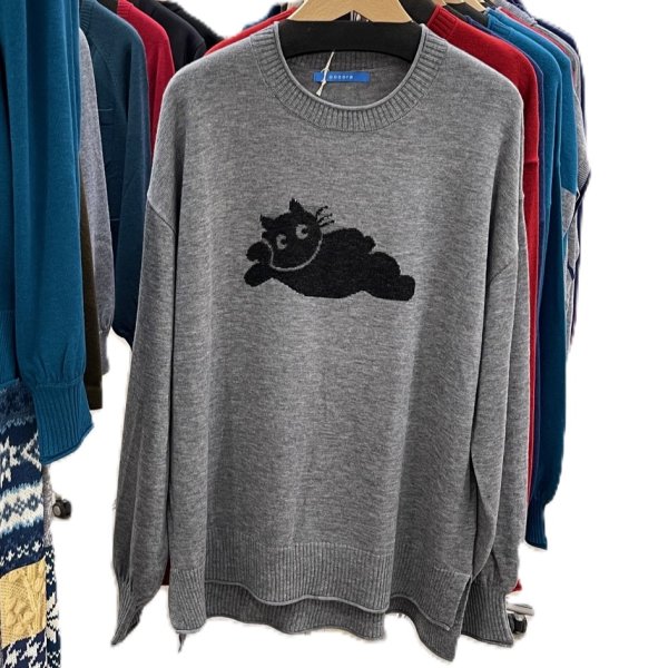 画像10: ねこ寝転んでるプルオーバー (10)