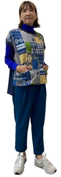 画像14: 洗えて楽ちん　脱がなくていい　美シルエット　パンツ (14)