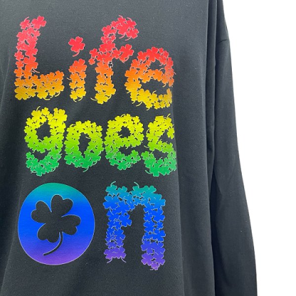 画像6: "Life goes on"　BIG ロングスリーブＴシャツ (6)