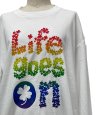 画像3: "Life goes on"　BIG ロングスリーブＴシャツ (3)