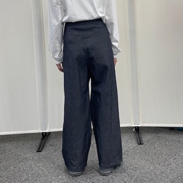 画像5: アシンメトリー　デニム　パンツ (5)