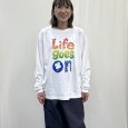 画像2: "Life goes on"　BIG ロングスリーブＴシャツ (2)