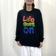 画像4: "Life goes on"　BIG ロングスリーブＴシャツ (4)