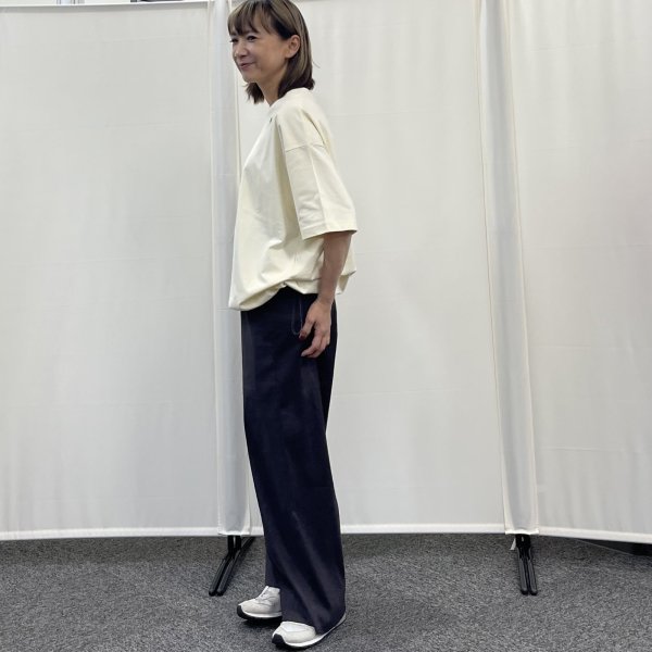 画像7: アシンメトリー　ワイドパンツ (7)