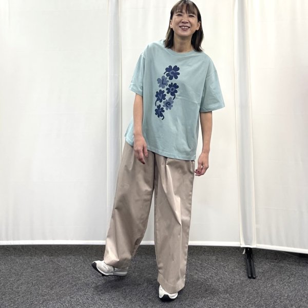 画像4: クローバー　プリント　Ｔシャツ (4)