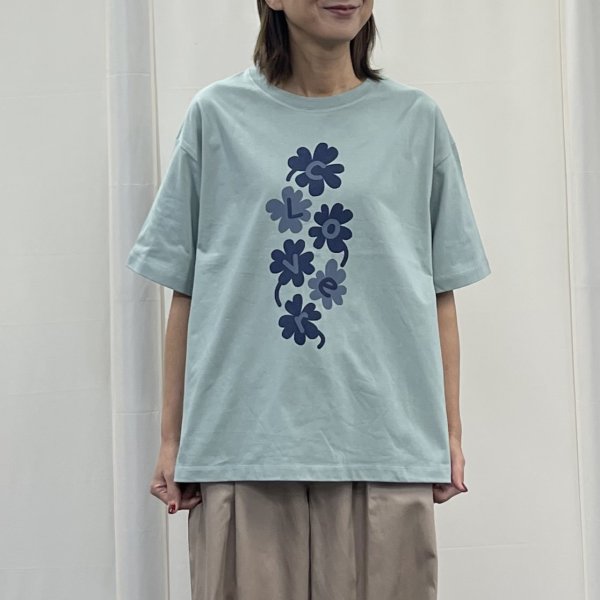 画像3: クローバー　プリント　Ｔシャツ (3)