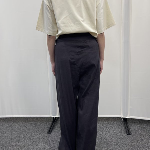画像9: アシンメトリー　ワイドパンツ (9)