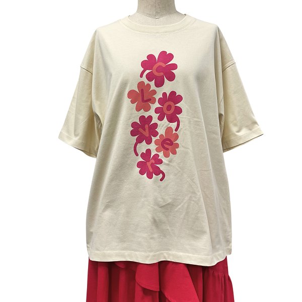 画像9: クローバー　プリント　Ｔシャツ (9)