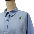 画像7: クローバー刺繡入り　ラウンドシャツ (7)