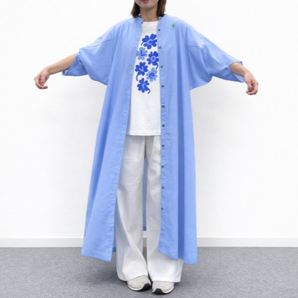 画像3: デザイン　スリーブ　クローバー刺繍入り (3)