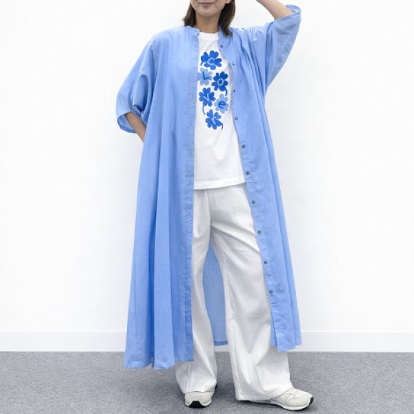 画像4: デザイン　スリーブ　クローバー刺繍入り (4)