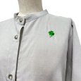 画像11: デザイン　スリーブ　クローバー刺繍入り (11)