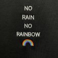 画像14: "no rain no rainbow" 刺繍入り　七分袖　ラグランＴシャツ (14)