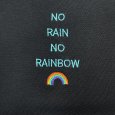 画像12: "no rain no rainbow" 刺繍入り　七分袖　ラグランＴシャツ (12)