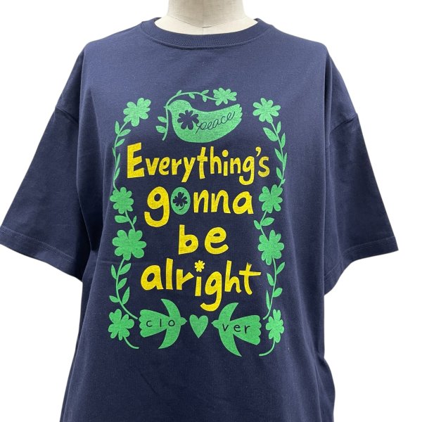 画像6: Everything's gonna be alright ワイドTシャツ (6)