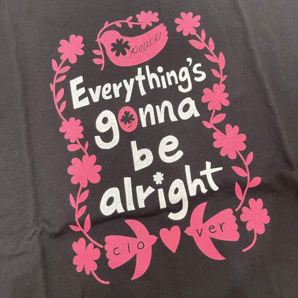 画像9: Everything's gonna be alright ワイドTシャツ (9)
