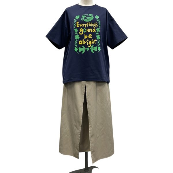 画像8: Everything's gonna be alright ワイドTシャツ (8)