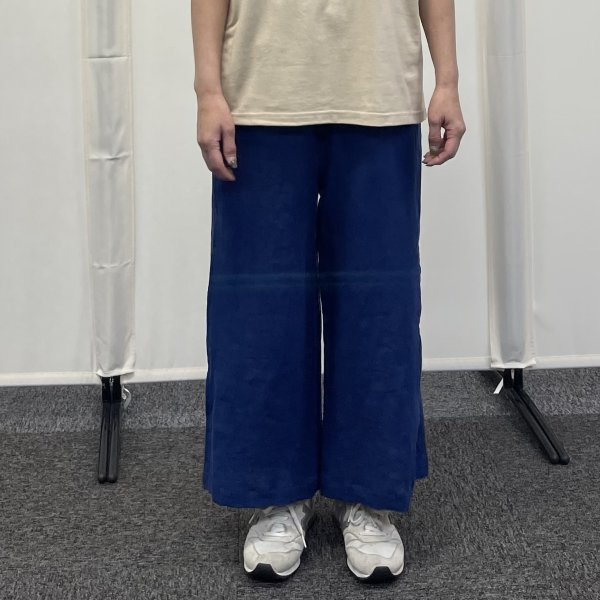 画像4: ウエストリブ　麻　箱パンツ (4)