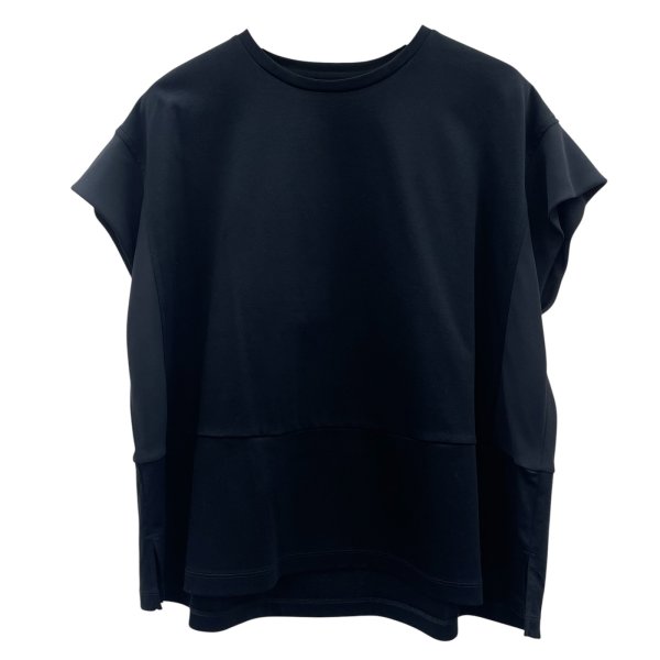 画像12: 異素材使いＴシャツ (12)